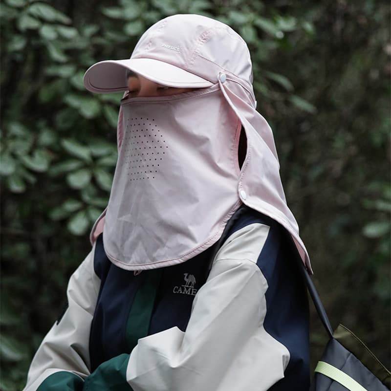 Женские солнцезащитные шапки из 100% полиэстера AAJF