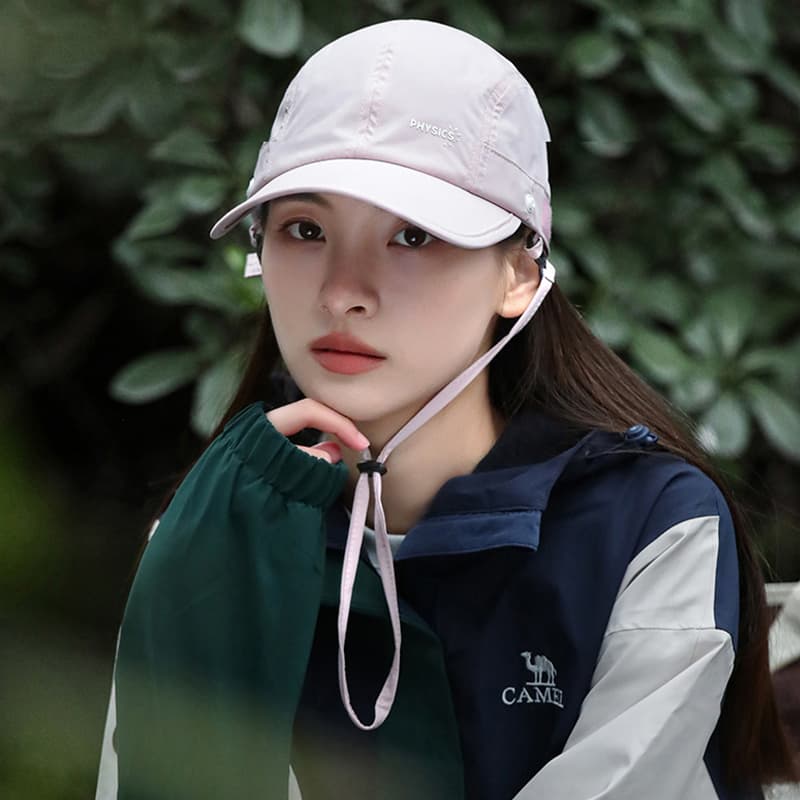 Женские солнцезащитные шапки из 100% полиэстера AAJF