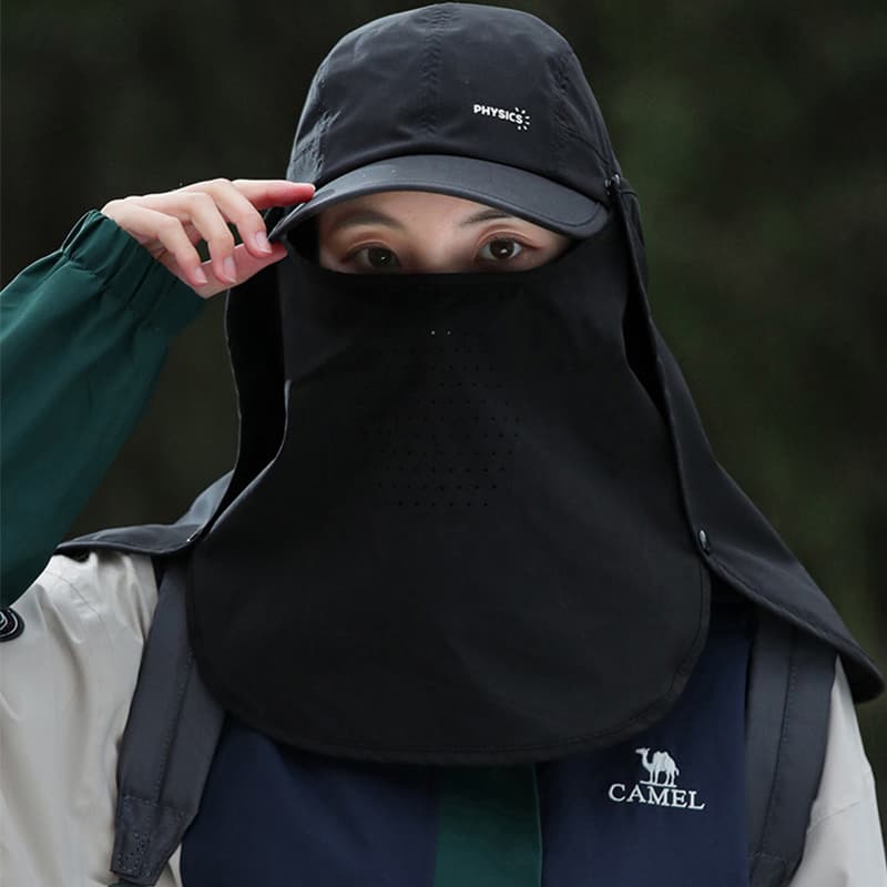 Женские солнцезащитные шапки из 100% полиэстера AAJF