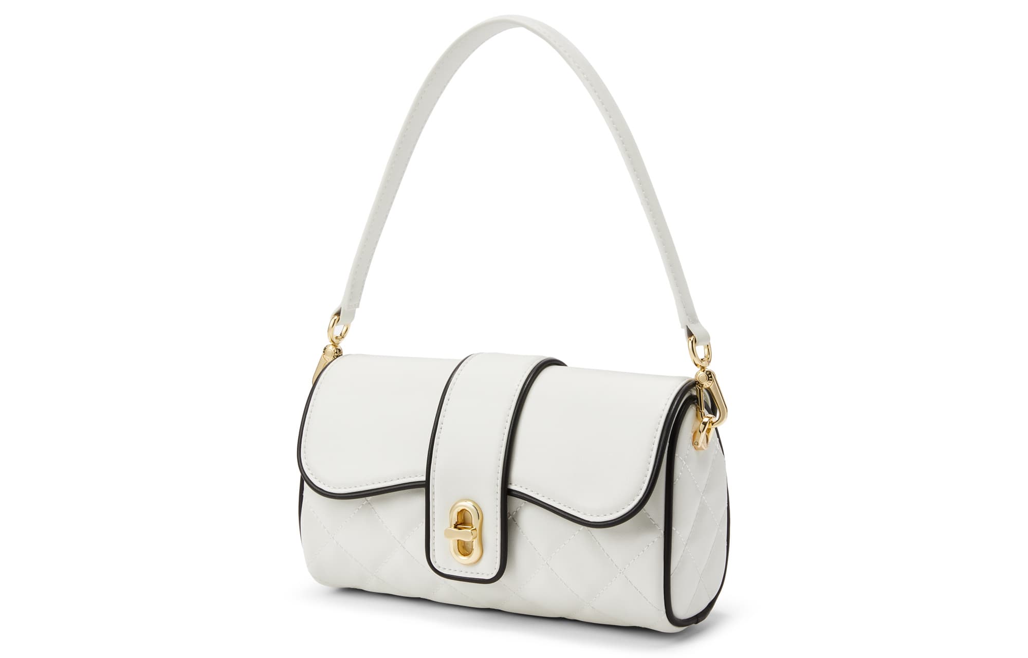 CHARLES&KEITH Кожаная сумка из искусственной кожи, маленькая сумка через плечо Ck, маленький размер, женская, черный/белый, белый/разноцветный