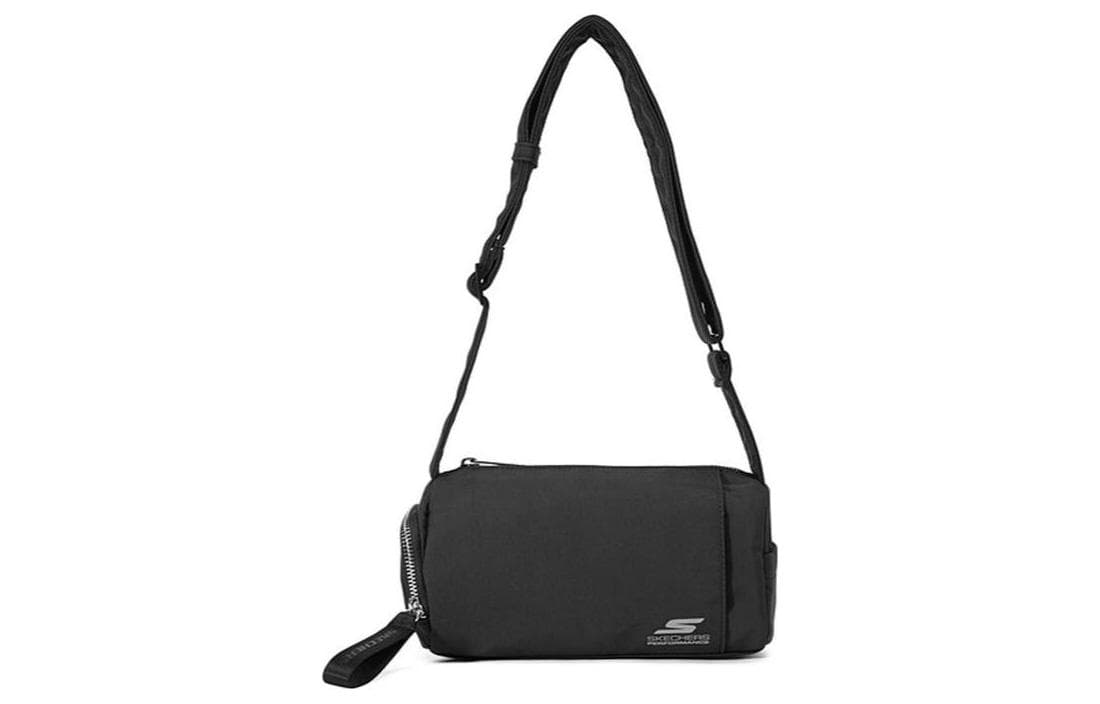 Skechers Fabric Toast Bag Crossbody Bag Shoulder Bag Unisex Black