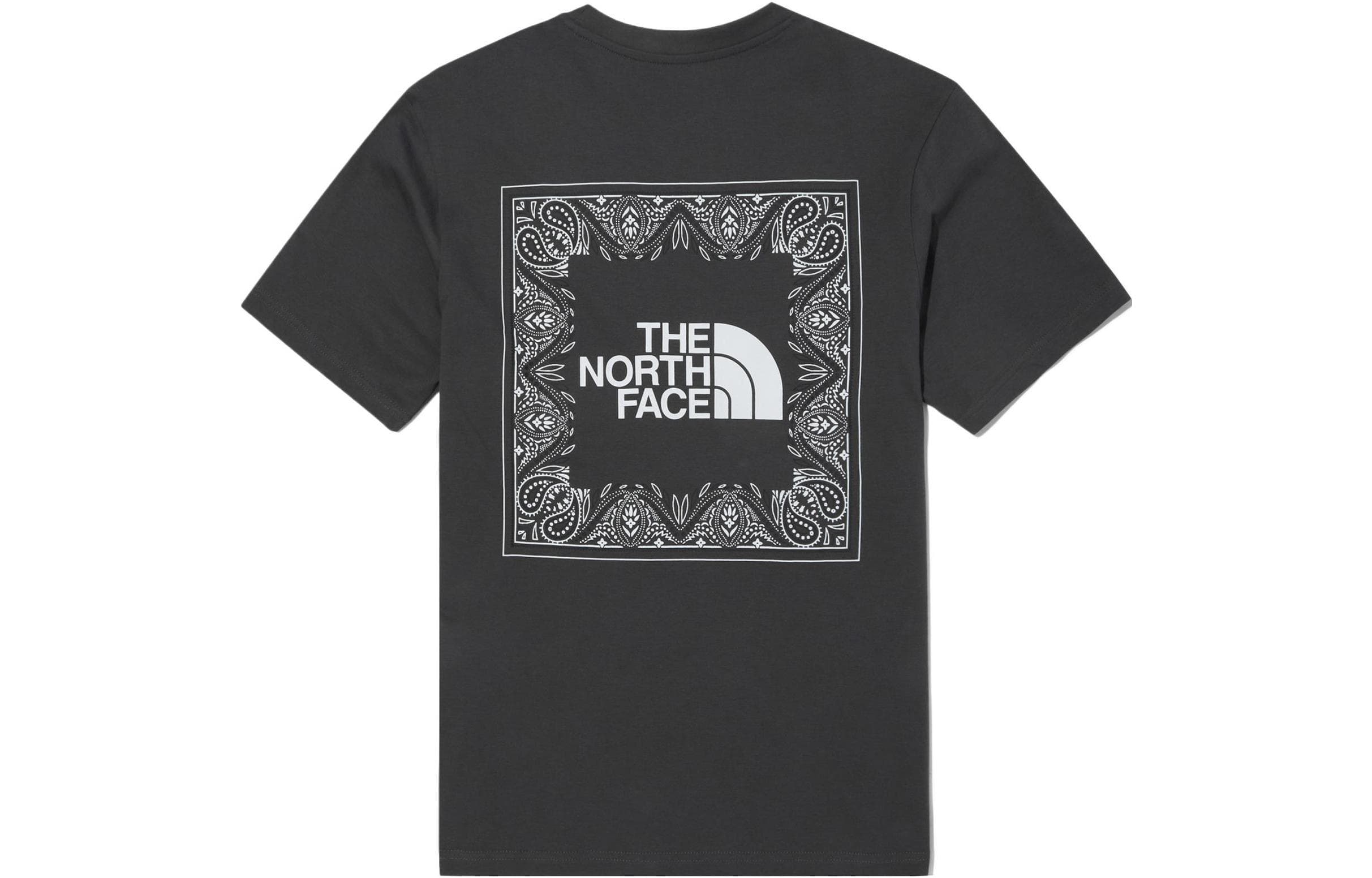 THE NORTH FACE Cashew Flower Collection T Shirt Men's Gray