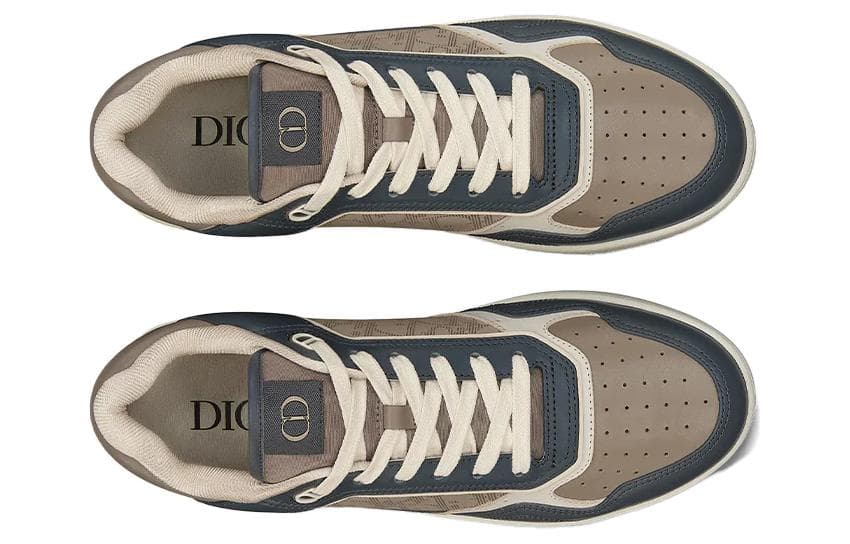 DIOR B27 Low Серо-Коричневый