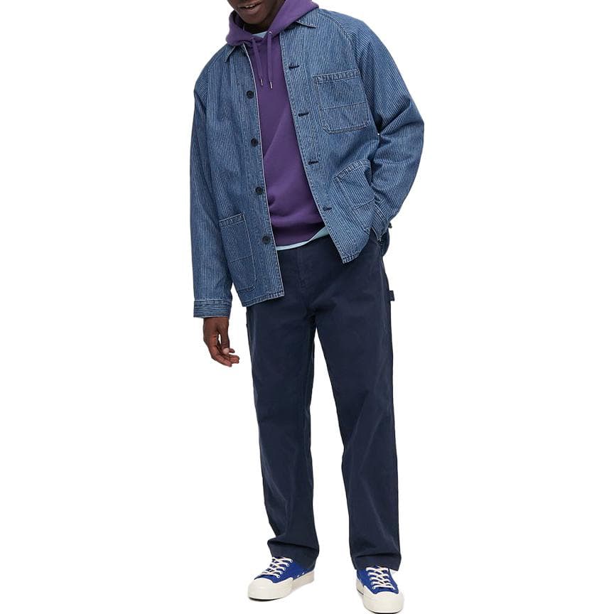 UNIQLO Повседневные брюки мужские темно-синие