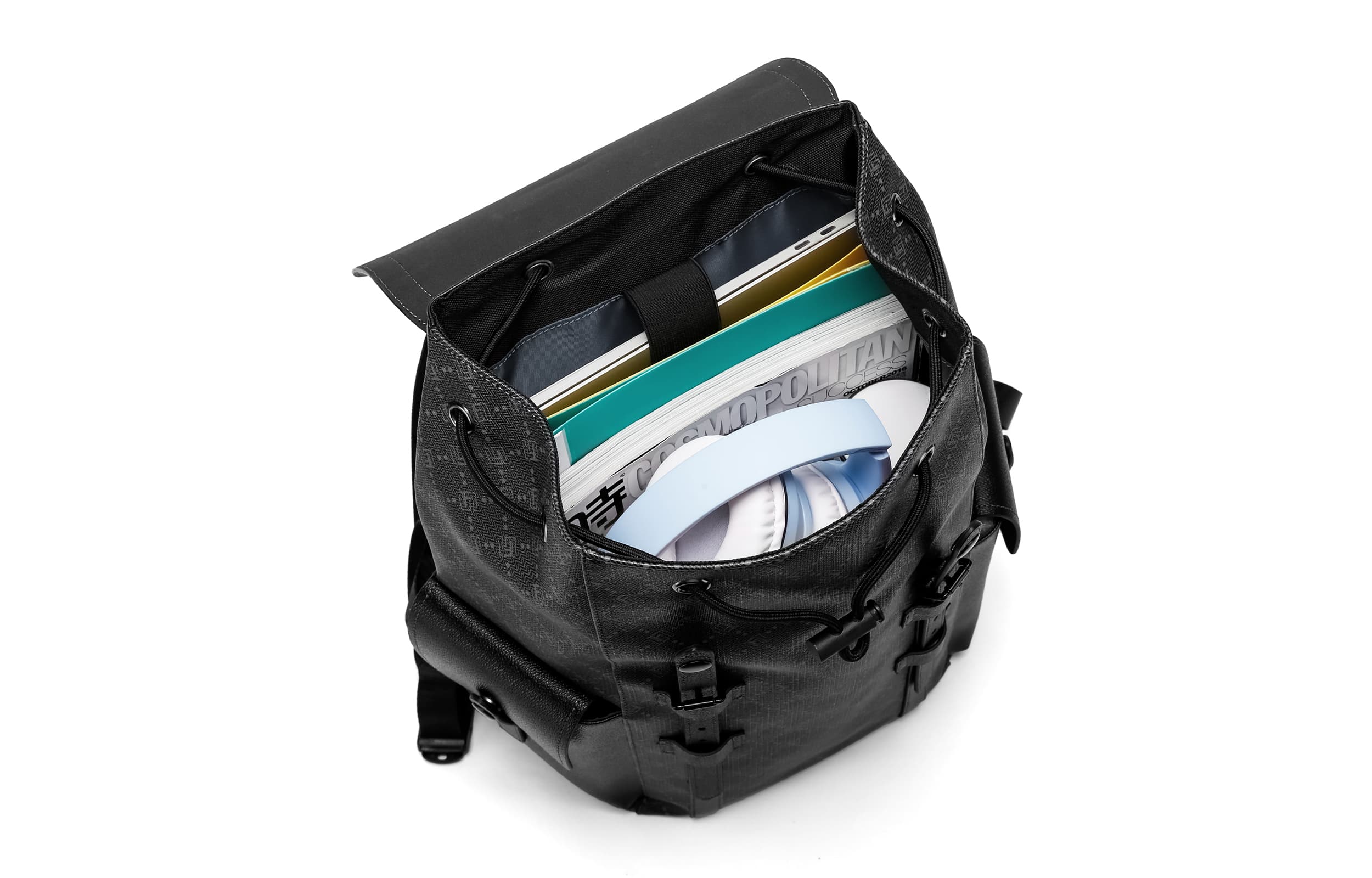 Рюкзак FAIRWHALE из ПВХ, обычный, унисекс, многоцветный