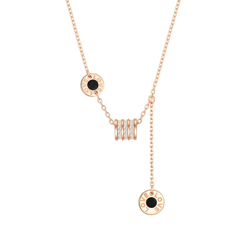 Женские ожерелья из стерлингового серебра CHOW TAI SENG