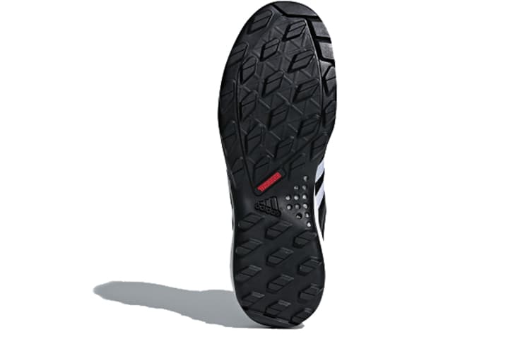 Дышащие противоскользящие туфли Adidas «Черное серебро»