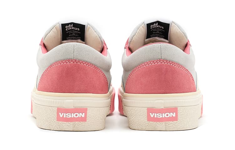 Vision Street Wear x OddCIRKUS Astley Pro Низкие туфли для скейтборда Унисекс Персиковый Розовый Многоцветный