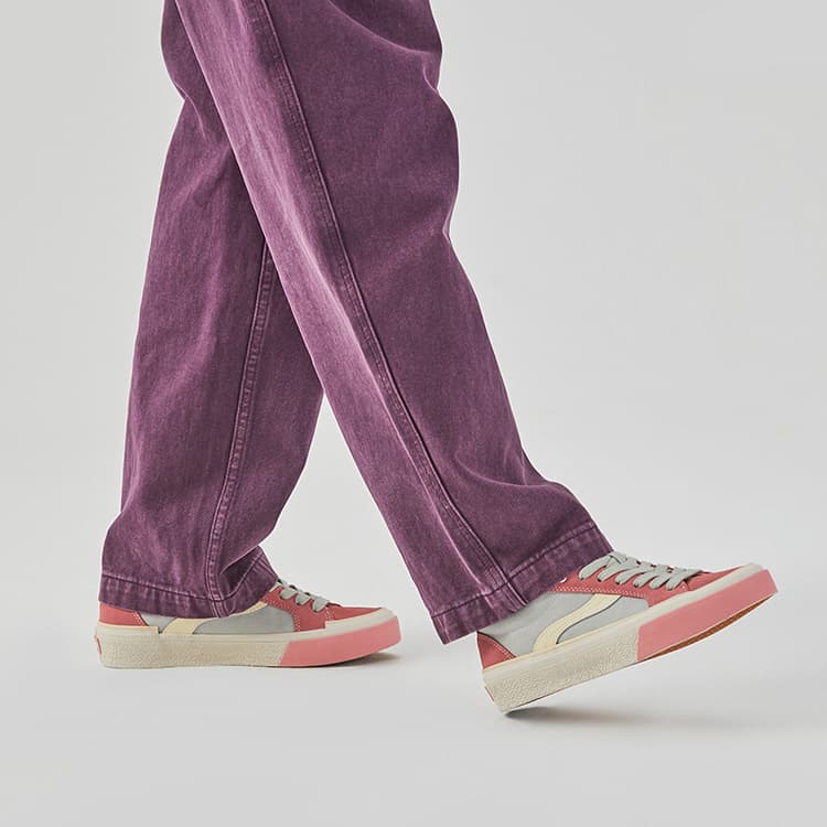 Vision Street Wear x OddCIRKUS Astley Pro Низкие туфли для скейтборда Унисекс Персиковый Розовый Многоцветный