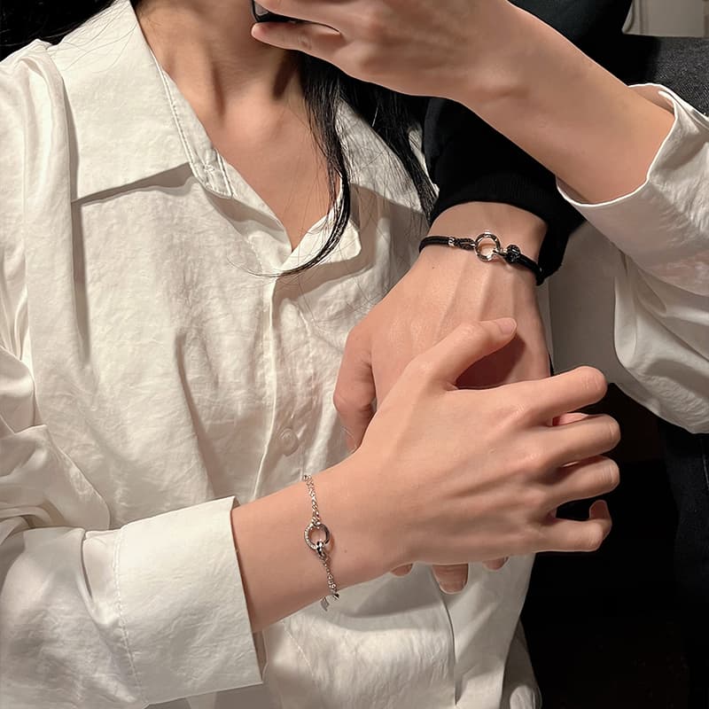 Веревка из стерлингового серебра 925 пробы VANA унисекс