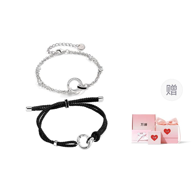 Веревка из стерлингового серебра 925 пробы VANA унисекс