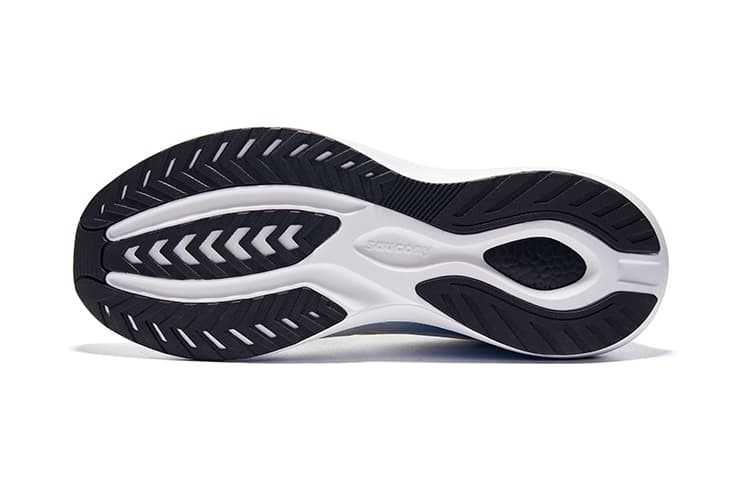 Saucony Phoenix Inferno 3 противоскользящие износостойкие низкие кроссовки для городских тренировок мужские белые синие