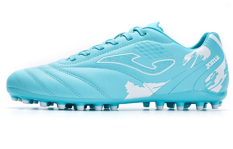 Joma MG Multi Ground Anti Slip Wear Resistant Soccer Shoes Men's Light Blue