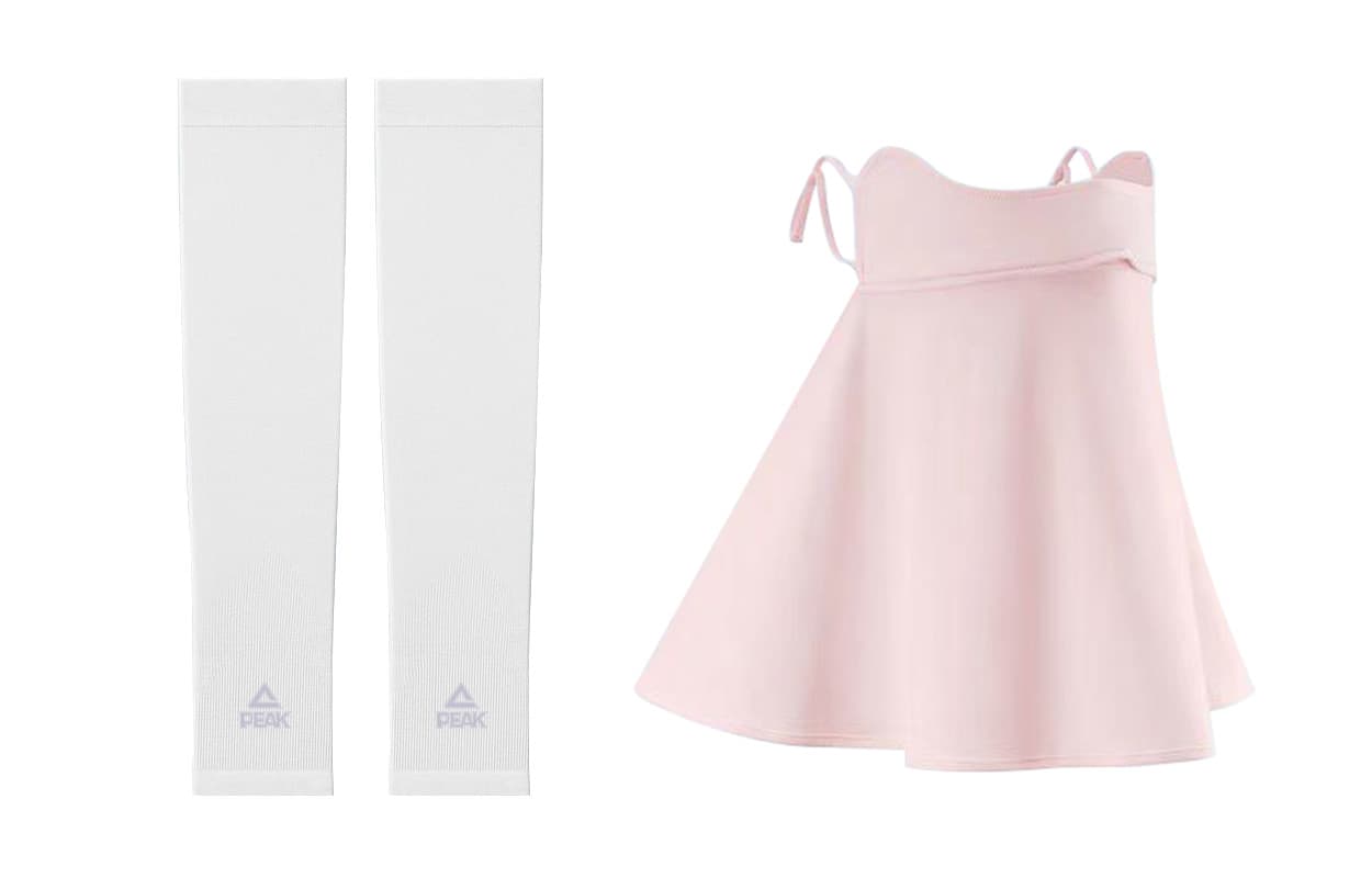 PEAK Полиамидные солнцезащитные рукава унисекс, разноцветные