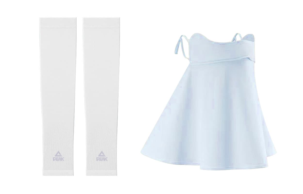 PEAK Полиамидные солнцезащитные рукава унисекс, разноцветные