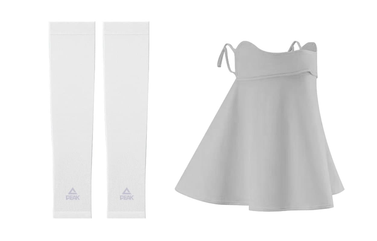 PEAK Полиамидные солнцезащитные рукава унисекс, разноцветные