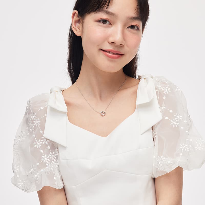 KADER S925 Серебряные ожерелья женские ярких цветов, сезонная коробка «Снова в школу»