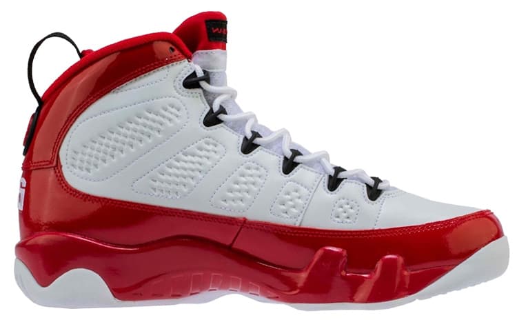 Jordan 9 Retro Белый Спортивный Красный