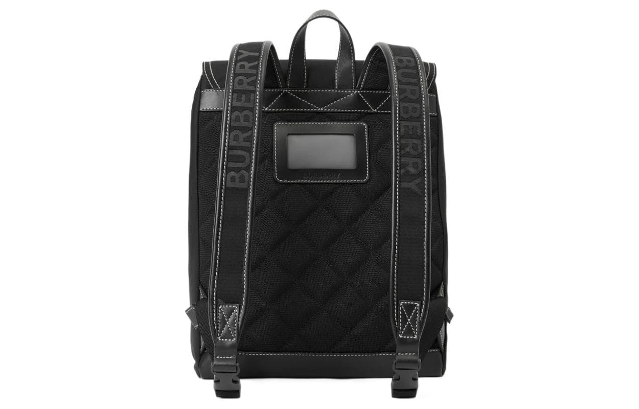 Кожаный рюкзак Burberry Regular детский черный