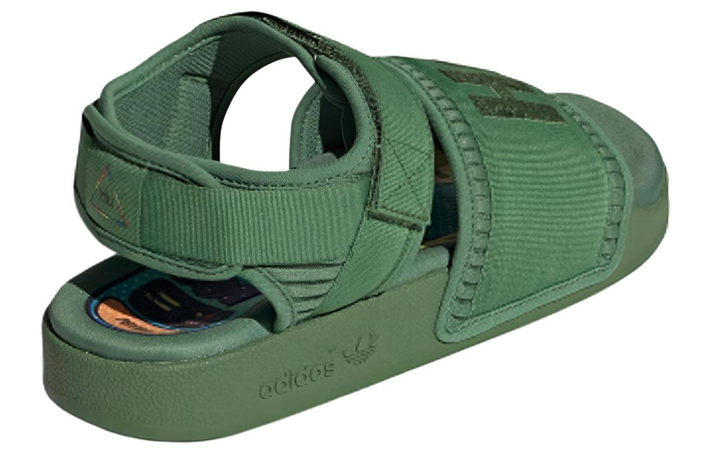 Сандалии Adidas Pharrell X Adidas Adilette 2.0 Tribe Green