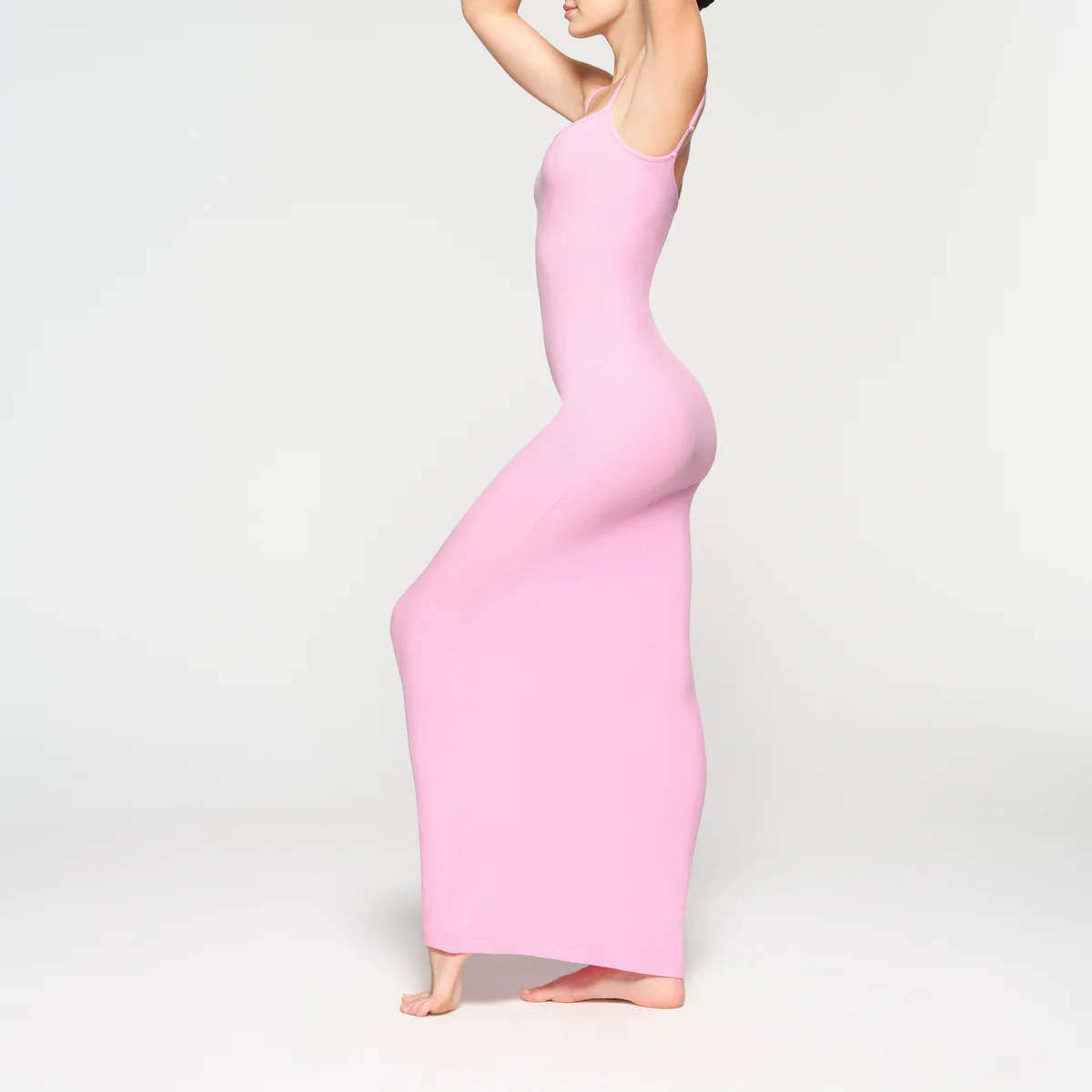 Платья-комбинации Skims женские розовые