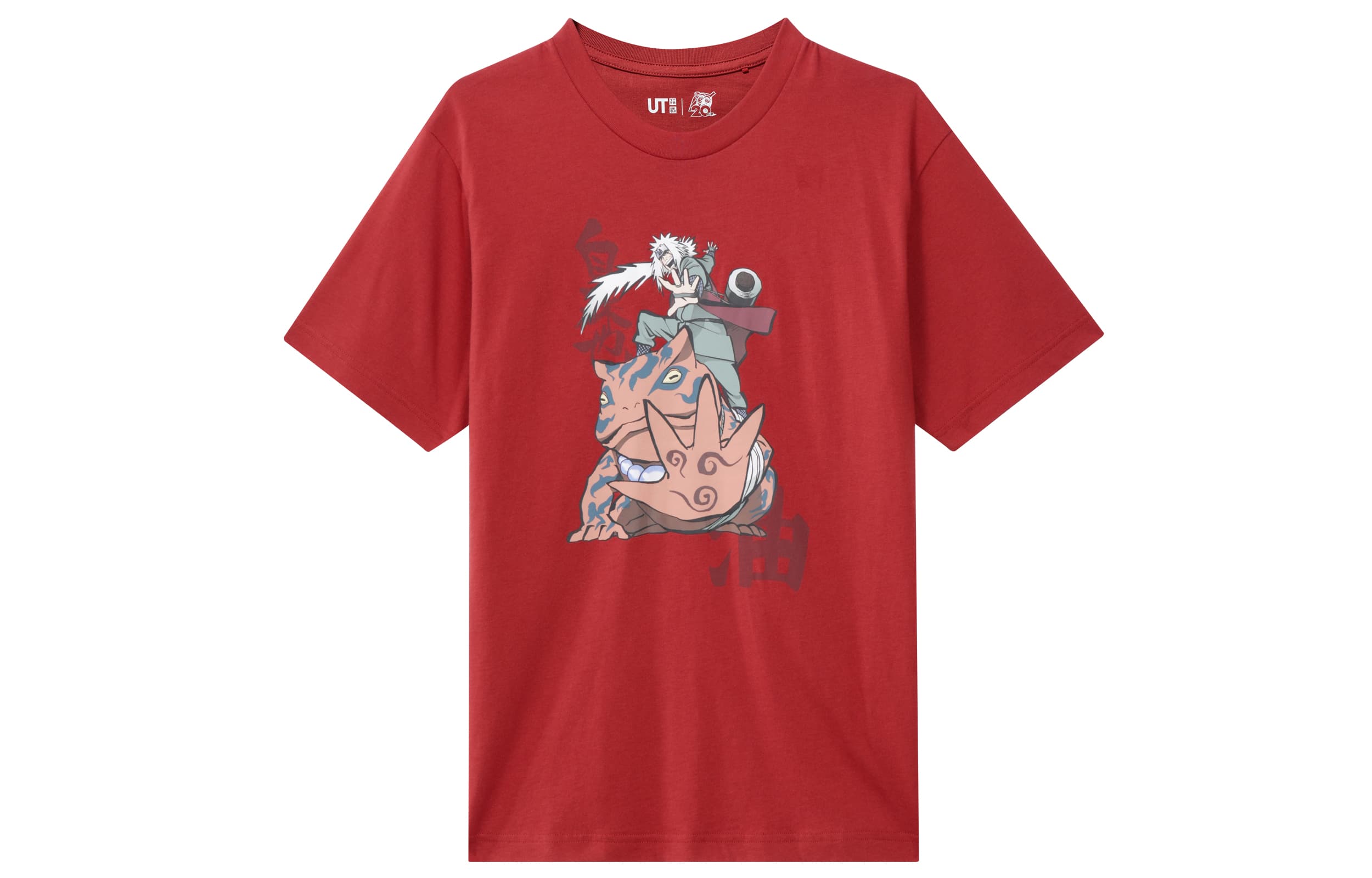 UNIQLO X Naruto SS23 T-Shirts Unisex Red