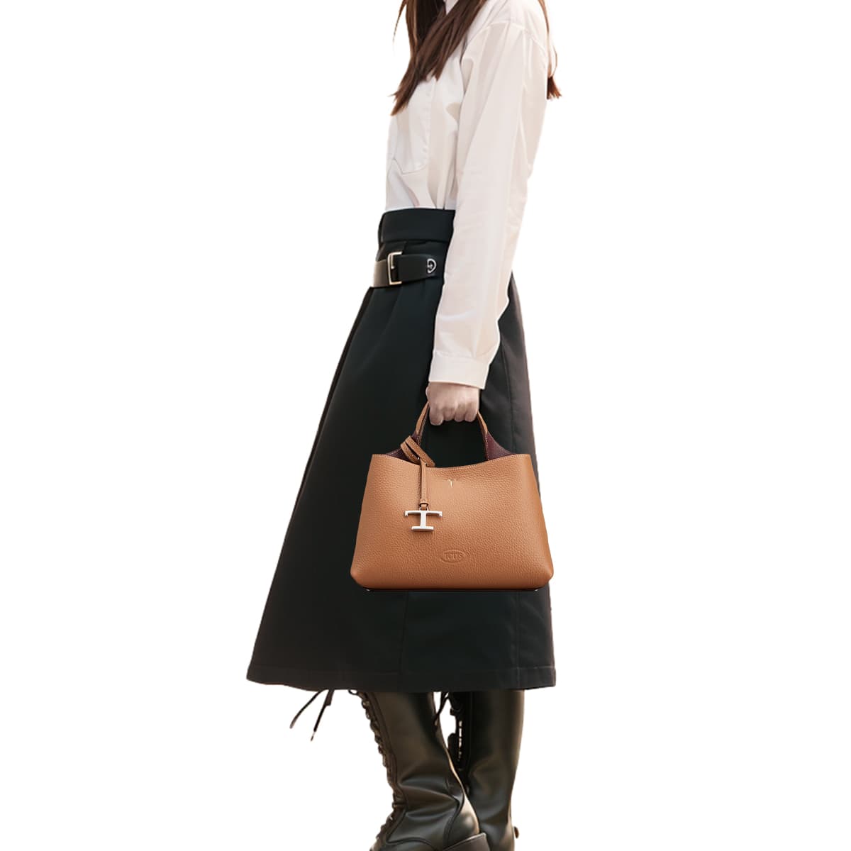 Сумка через плечо TOD'S Micro с тисненым логотипом