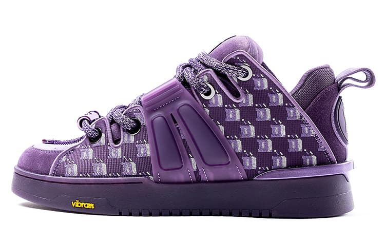 D.Desirable x Palladium Philosopher's Stone Series Low top Skateboard Shoes Men's Purple