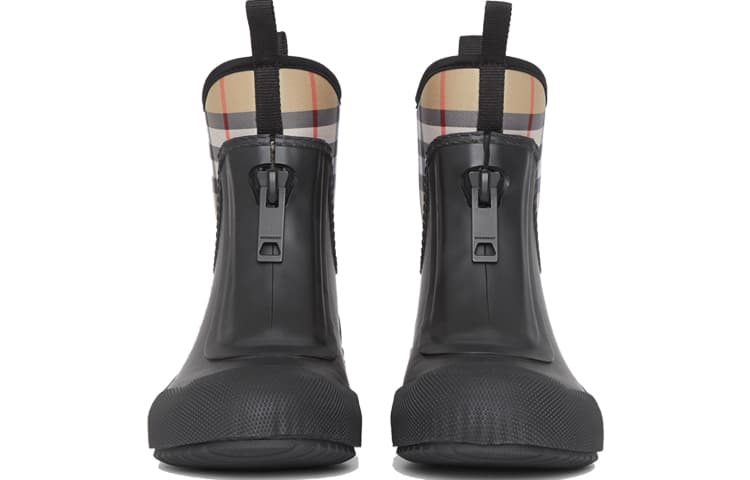 Женские винтажные ботильоны Burberry, черные