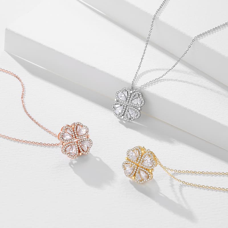 CHOW TAI SENG Серебряные ожерелья женские