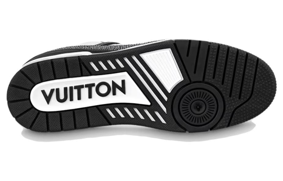LOUIS VUITTON Кроссовки Lv 'Черно-белые стразы'