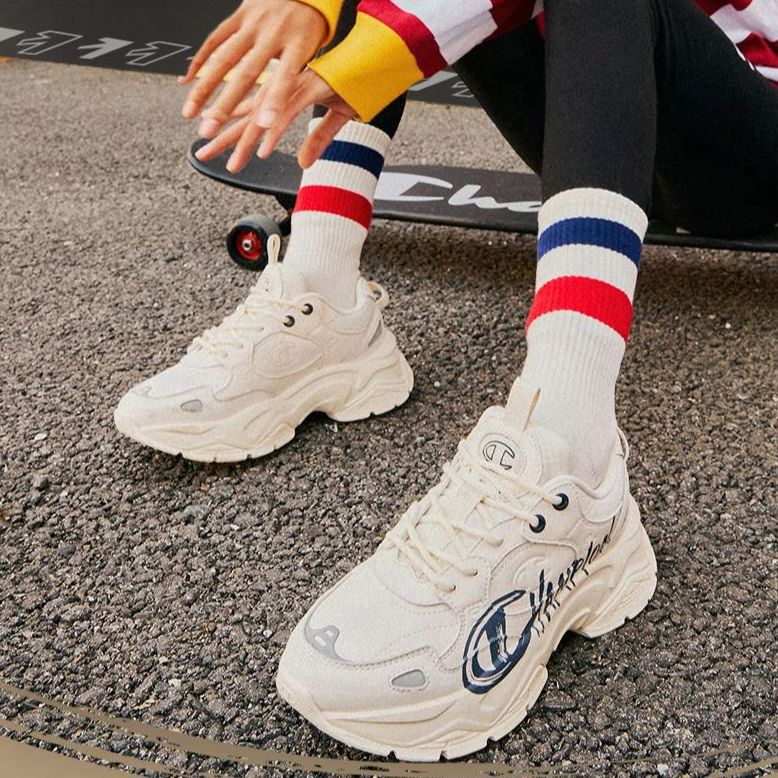 Мужские низкие кроссовки Champion Champ 19 Street, бежевые