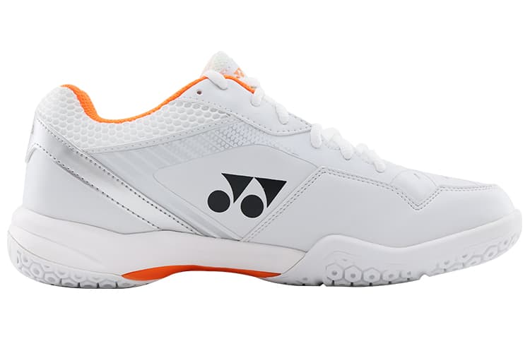 YONEX 65 3 Низкие кроссовки для бадминтона унисекс Белый Оранжевый