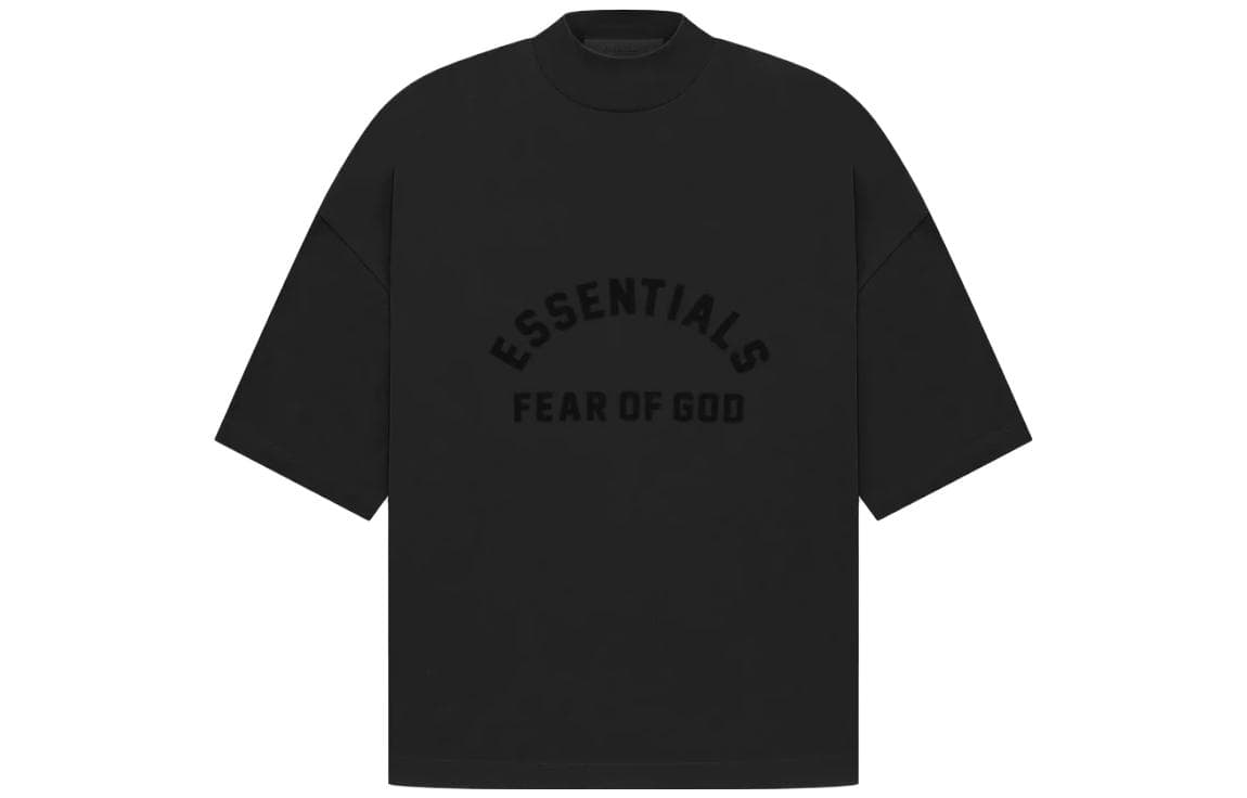 Fear Of God Essentials Arch Logo Mock Neck T-shirt