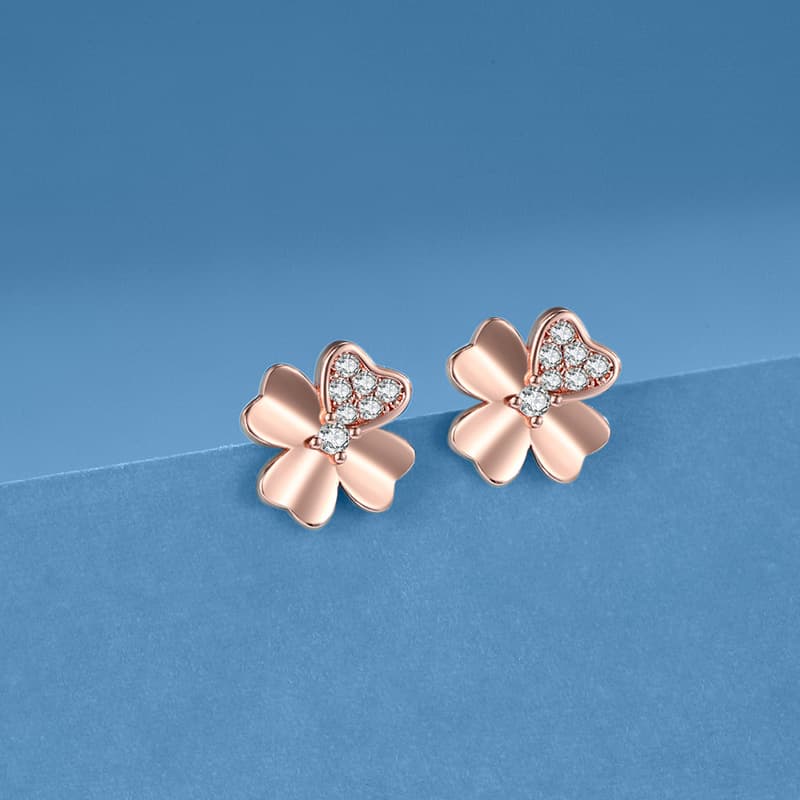 Женские серьги-гвоздики YINCHIE из стерлингового серебра