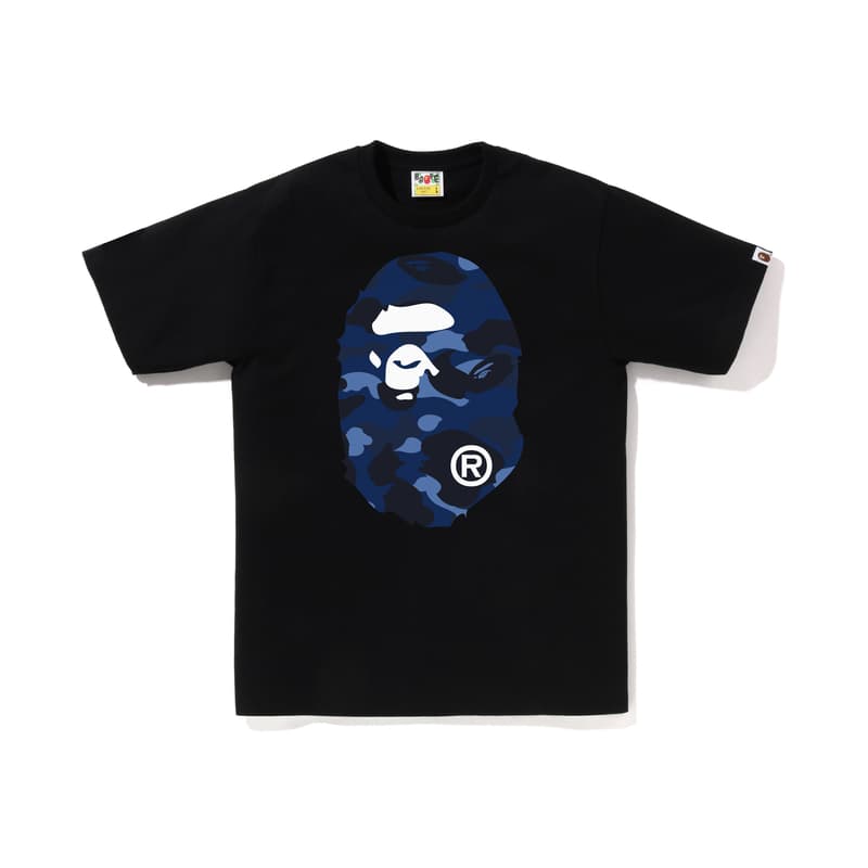 Bape X Clot Camo Ape Head T Shirt
