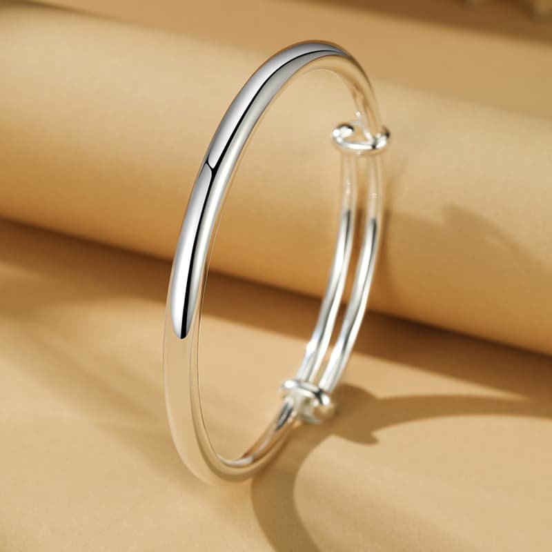 Женские браслеты из тонкого серебряного материала ZSY 999 пробы