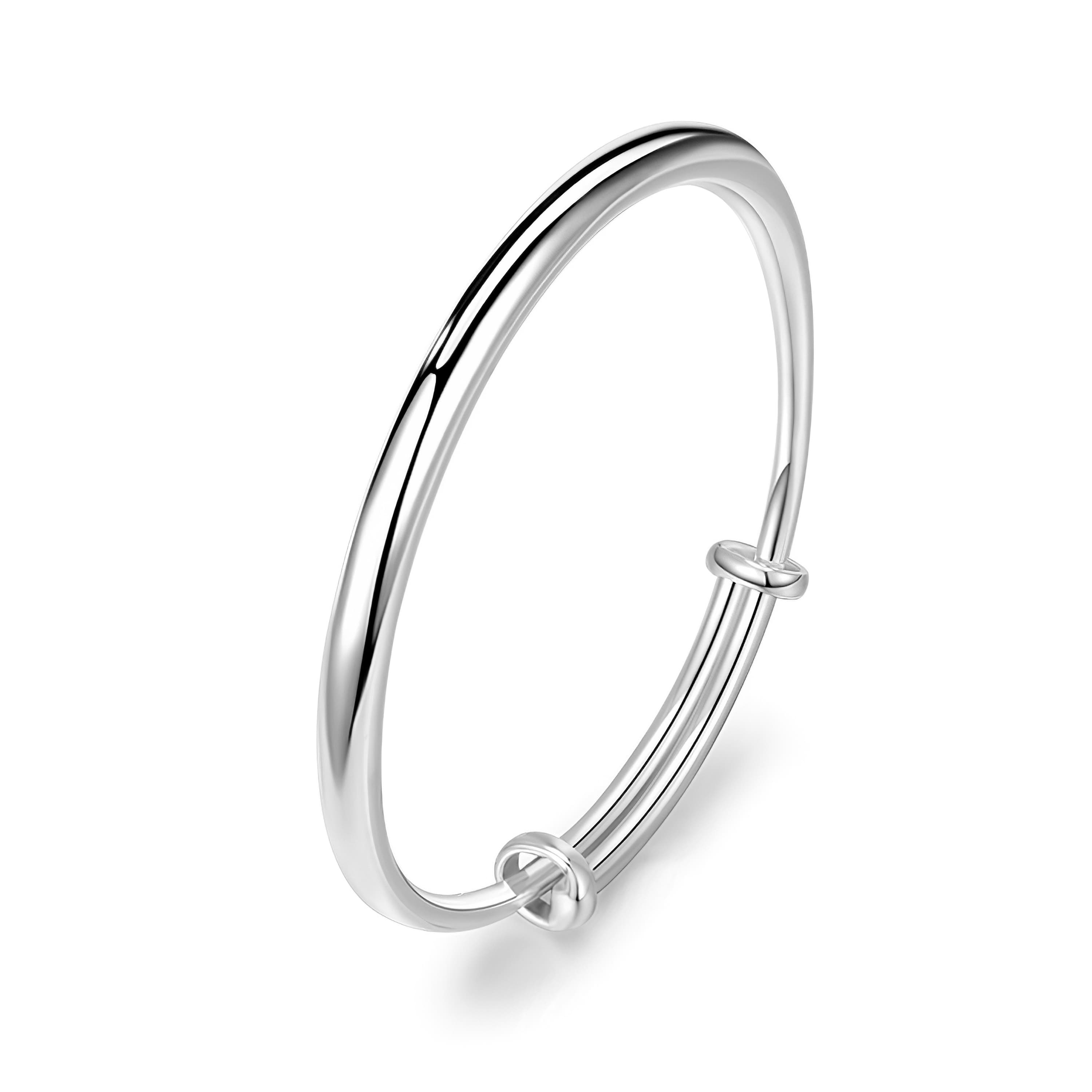 Женские браслеты из тонкого серебряного материала ZSY 999 пробы