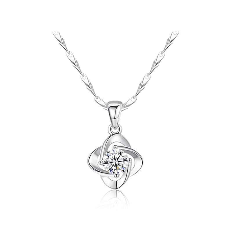 ZSY Серебро 925 Ожерелья женские