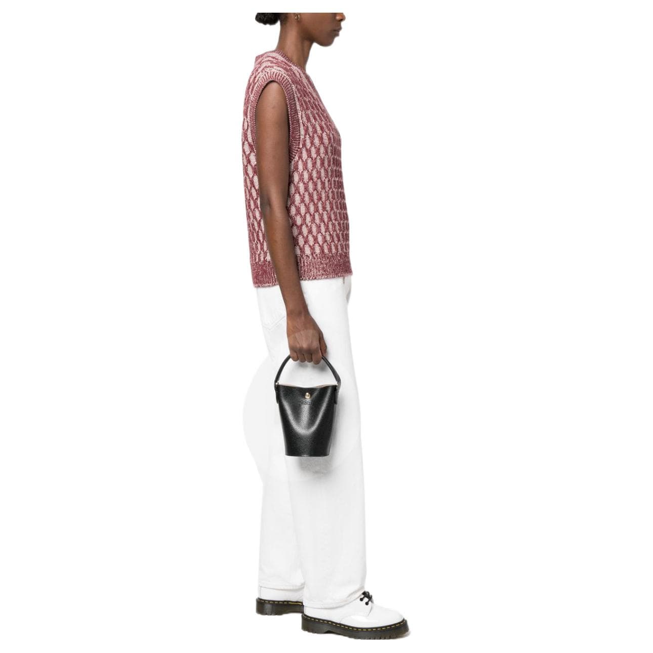 LONGCHAMP Épure Сумка-мешок из коровьей кожи, сумка, сумка через плечо, сумка через плечо, очень маленькая женская черная кожа