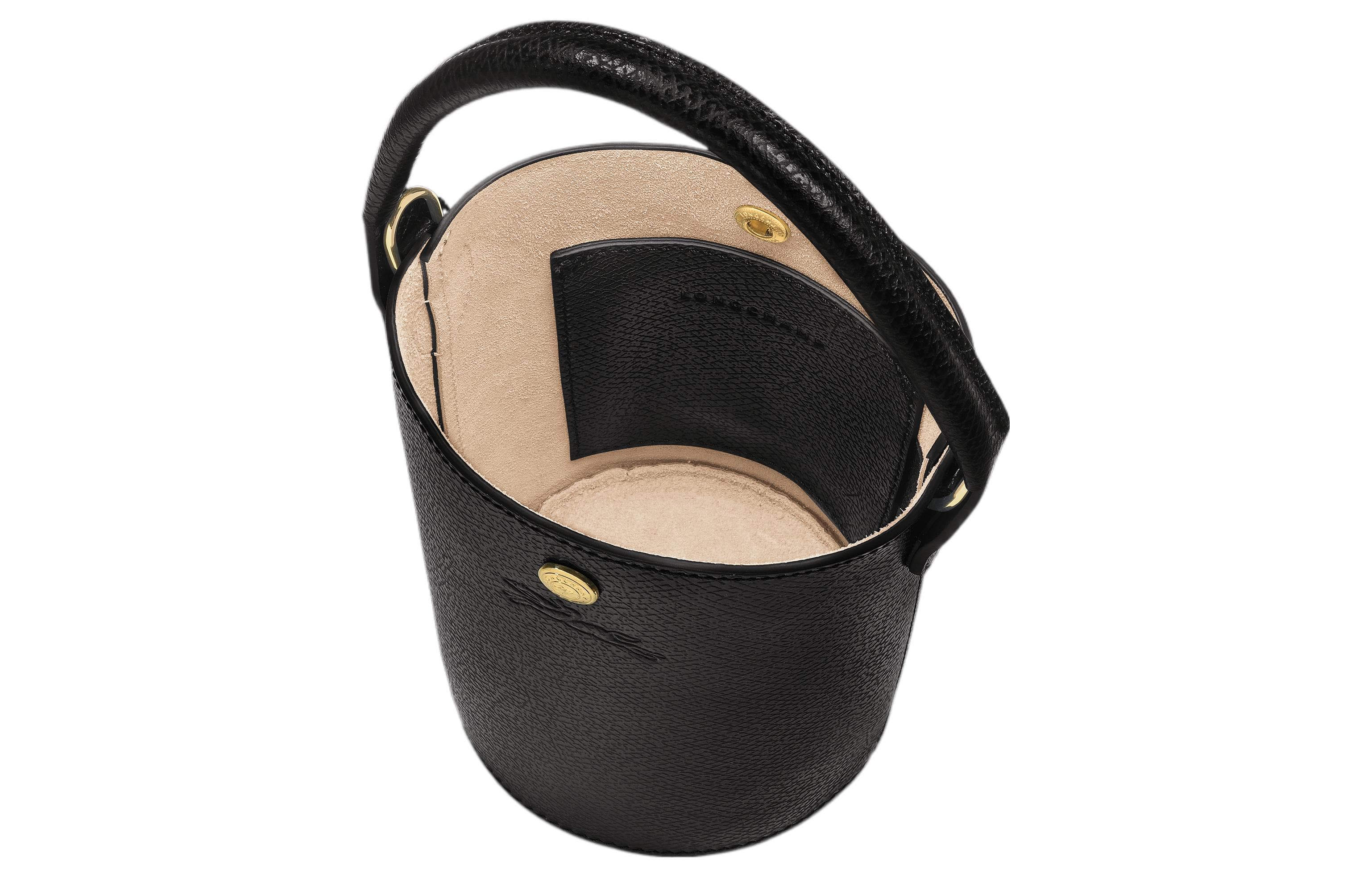 LONGCHAMP Épure Сумка-мешок из коровьей кожи, сумка, сумка через плечо, сумка через плечо, очень маленькая женская черная кожа