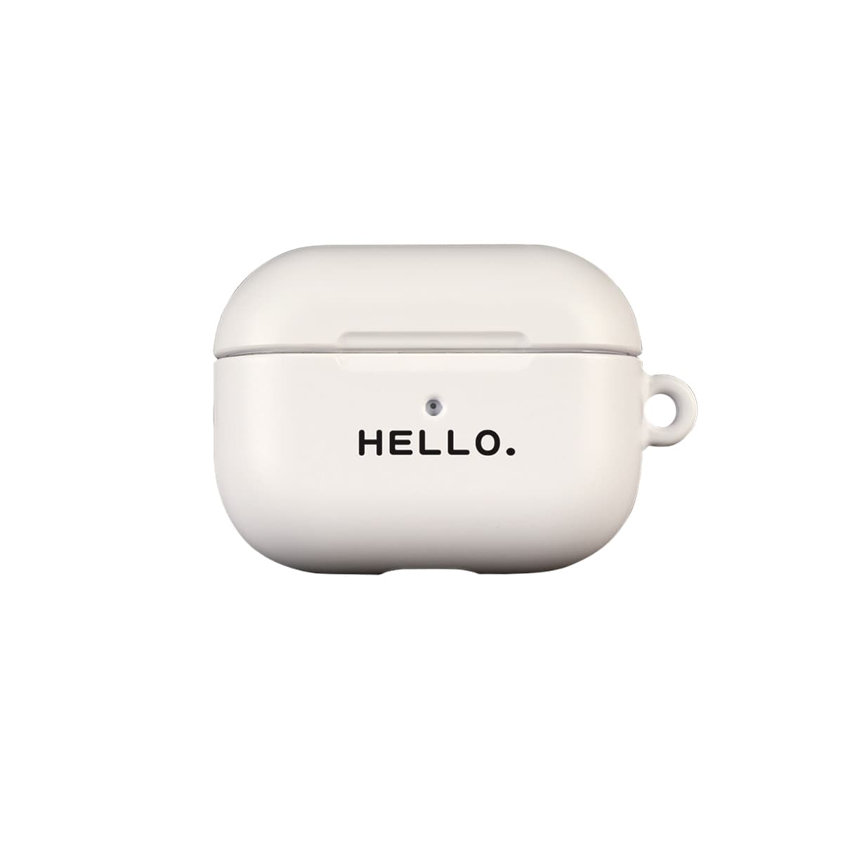 Keshami Compatible With Apple AirPods Pro 2/AirPods 4/3 PC Individual Trendy Men's Hello Text Headphone Cases