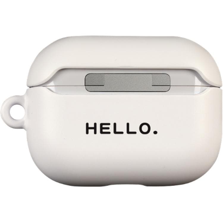 Keshami, совместимые с Apple AirPods Pro 2/AirPods 4/3 ПК, индивидуальные модные мужские чехлы для наушников с надписью Hello Text