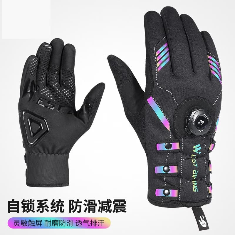 WEST BIKING Велосипедное снаряжение Мотоциклетные перчатки Нескользящие и устойчивые к истиранию унисекс