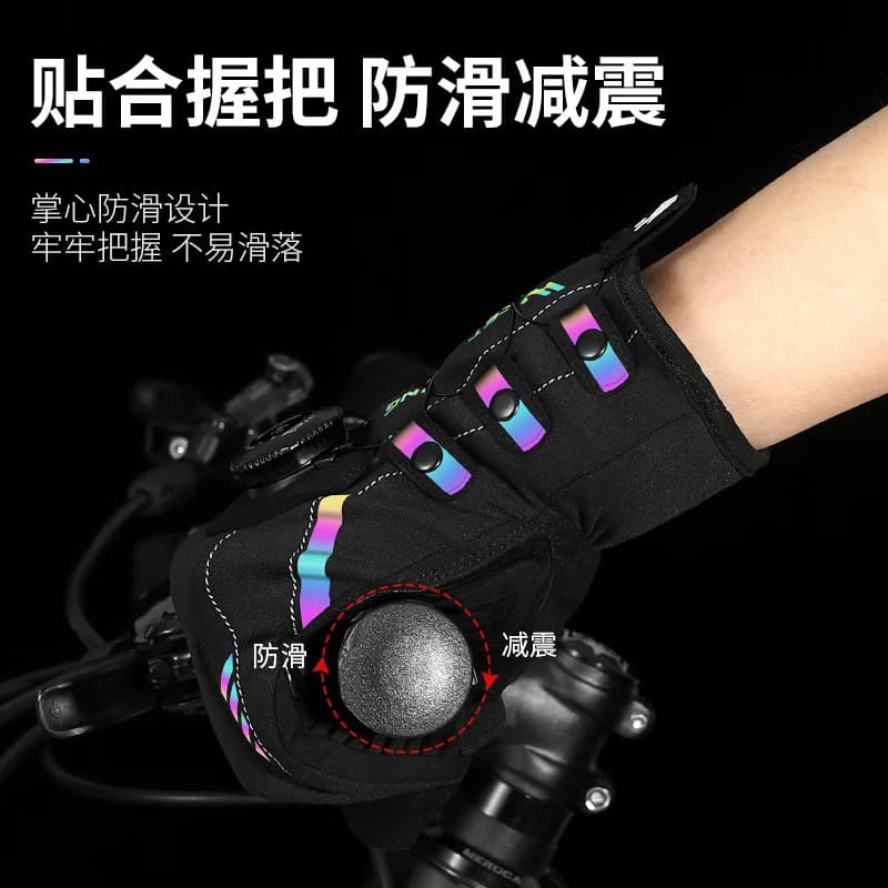 WEST BIKING Велосипедное снаряжение Мотоциклетные перчатки Нескользящие и устойчивые к истиранию унисекс