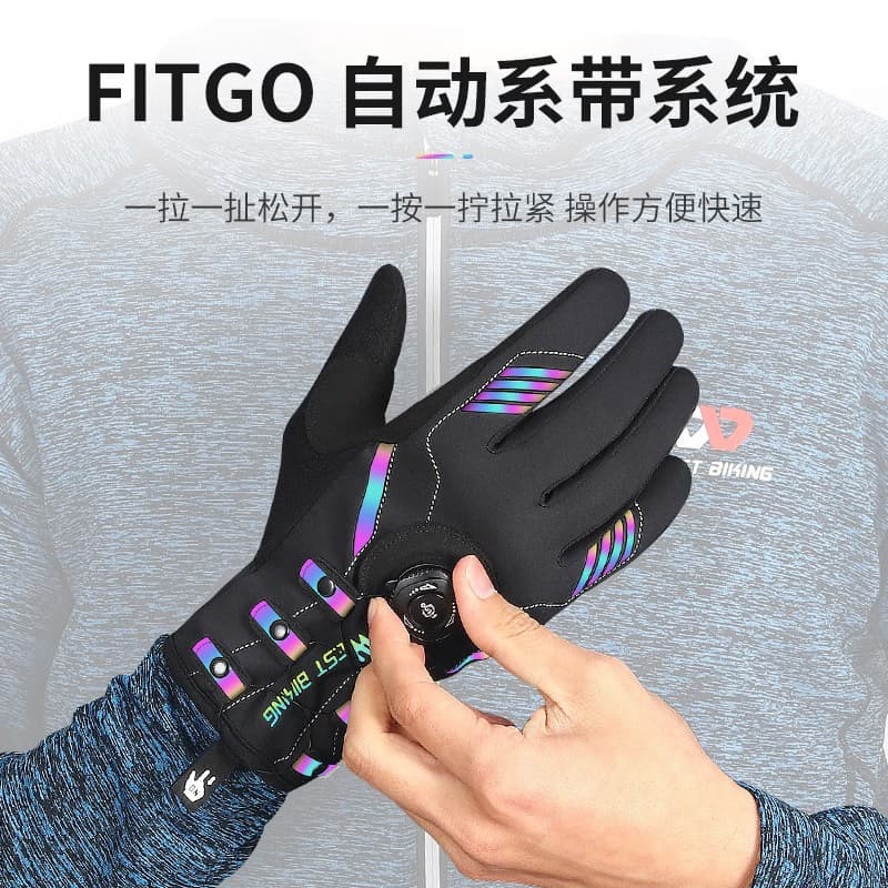 WEST BIKING Велосипедное снаряжение Мотоциклетные перчатки Нескользящие и устойчивые к истиранию унисекс