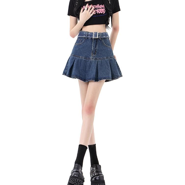 FOREVER 21 Джинсовые короткие юбки женские