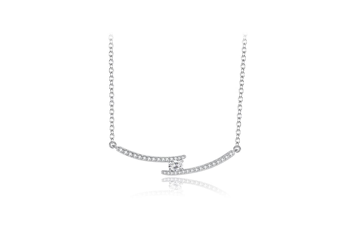 WANLIACC S925 Серебряные ожерелья женские