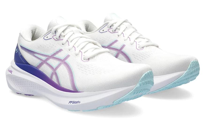 Женские кроссовки ASICS Gel Kayano 30 White Cyber ​​Grape