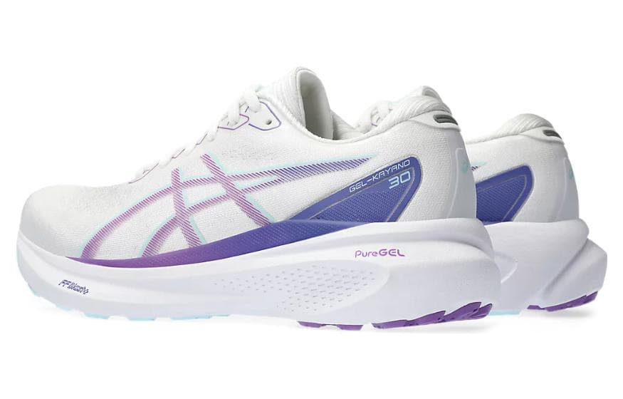 Женские кроссовки ASICS Gel Kayano 30 White Cyber ​​Grape